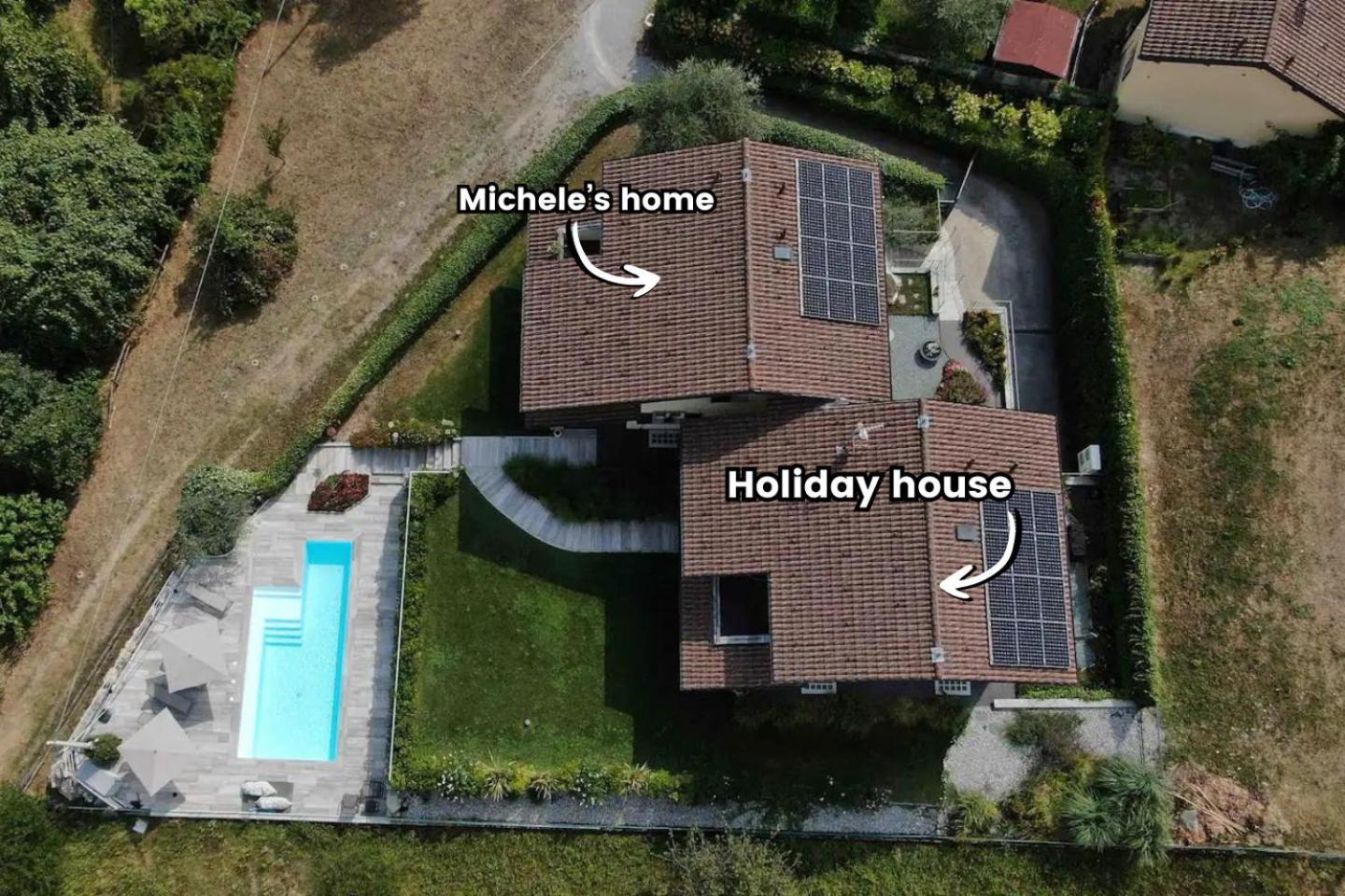בלאג'יו Ca Stagia Holiday House With Private Swimming-Pool מראה חיצוני תמונה